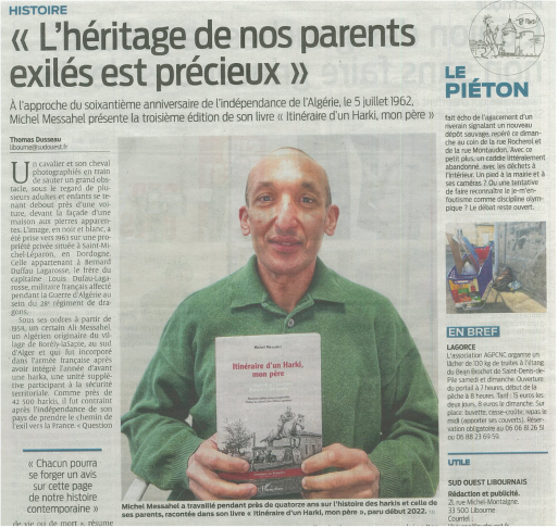 Messahel, coupure presse @Thomas Dusseau/Sud-Ouest