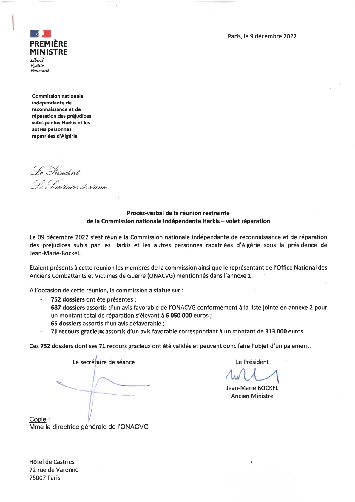 2022-12-09 - PV réunion restreinte