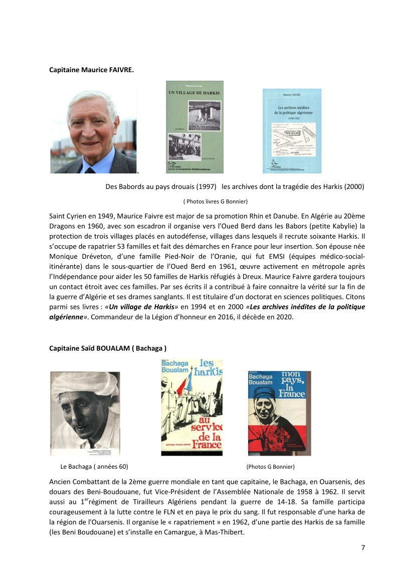 Témoignage-hommage, écrit et photographique de Monsieur Gilles BONNIER Témoignage-hommage, écrit et photographique de Monsieur Gilles BONNIER