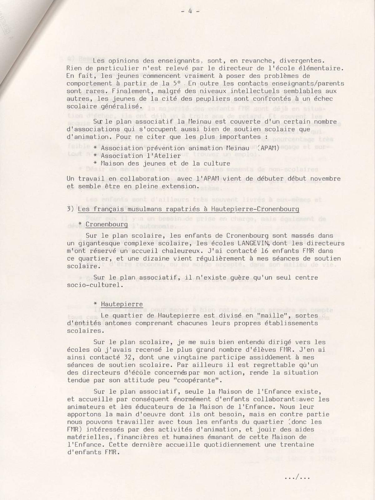 Illustration 14 : Klein Sébastien et Buchet Nicolas, projet pédagogique, décembre 1986 - juillet 1987 (Archives nationales, 19870444/8) Illustration 14 : Klein Sébastien et Buchet Nicolas, projet pédagogique, décembre 1986 - juillet 1987 (Archives nationales, 19870444/8)