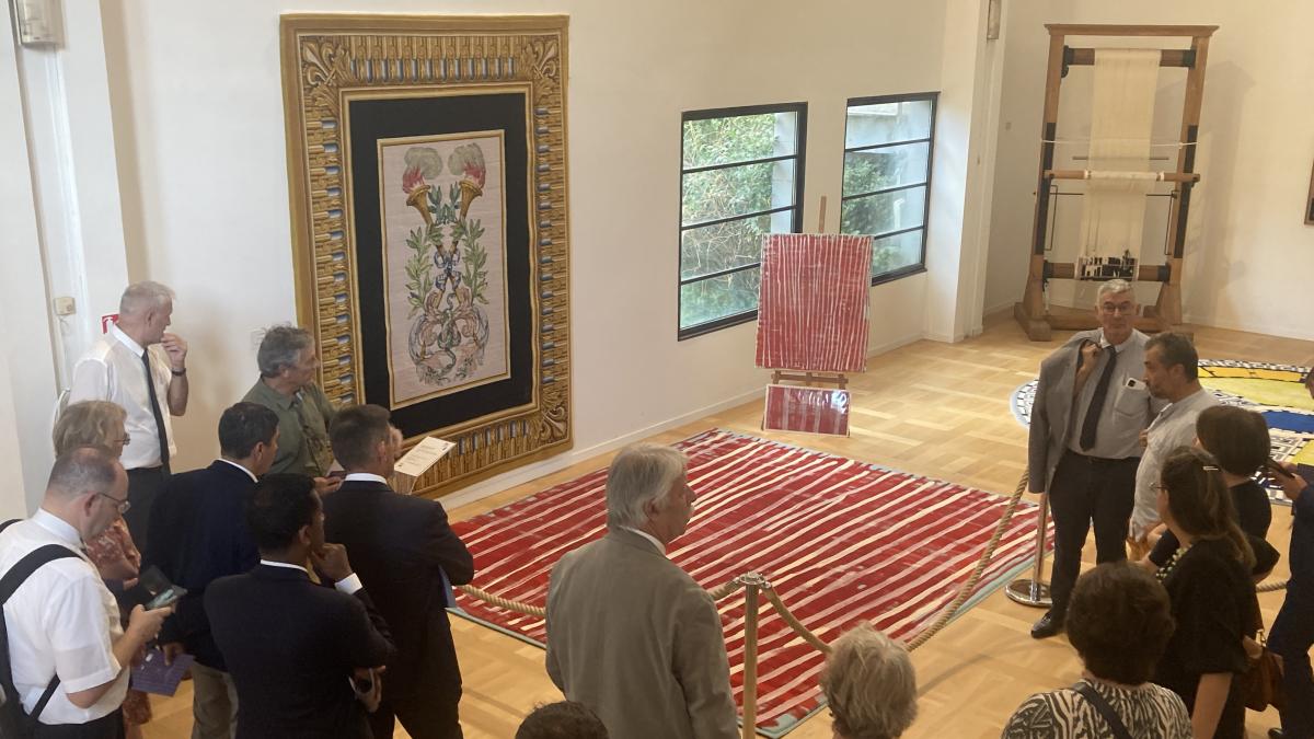 La CNIH à Lodève : visite de La Savonnerie La CNIH à Lodève : visite de La Savonnerie
